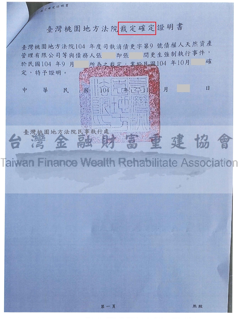桃園,百萬,債務,打折,清償,更生