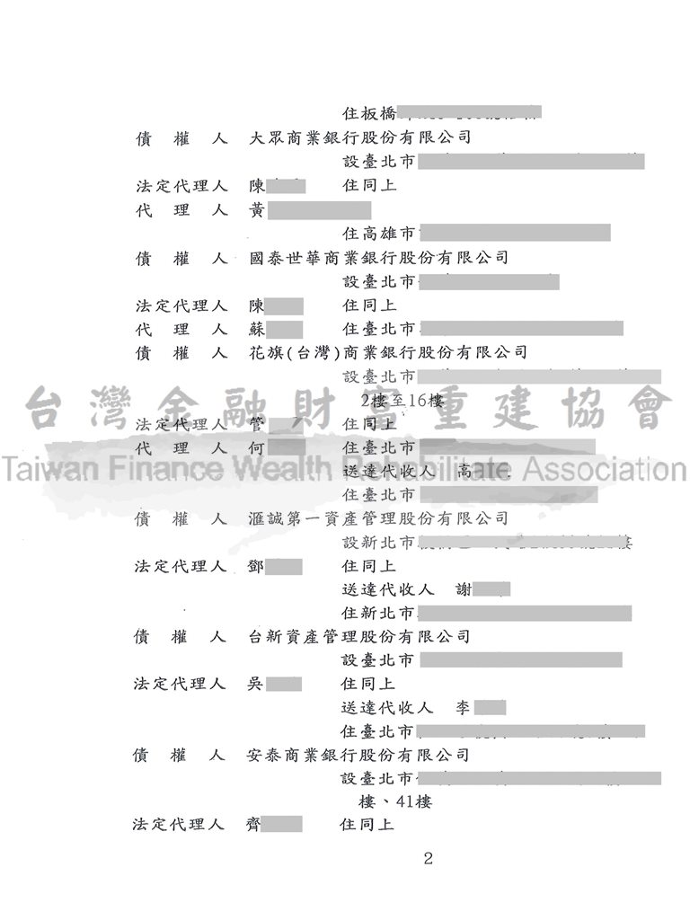債務清理條例,更生程序,債務打折,債務更生,基隆
