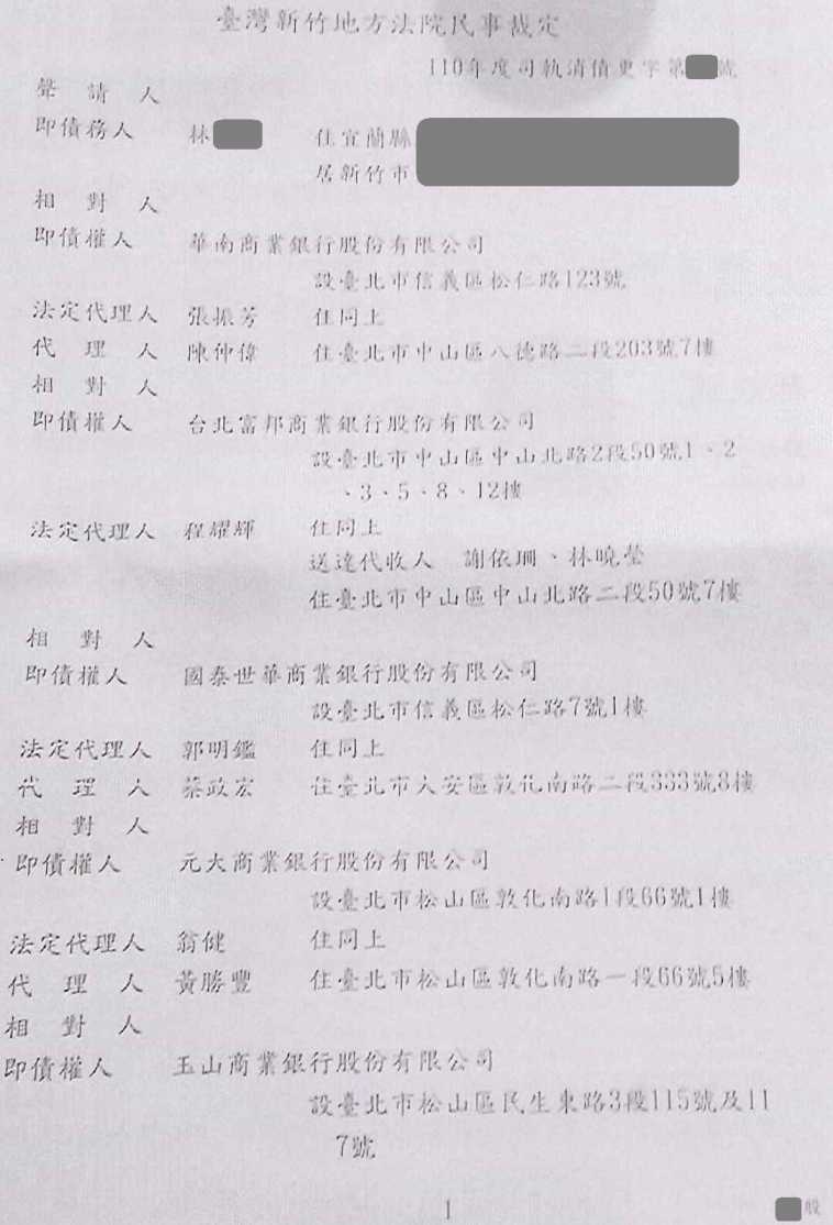 債務更生
